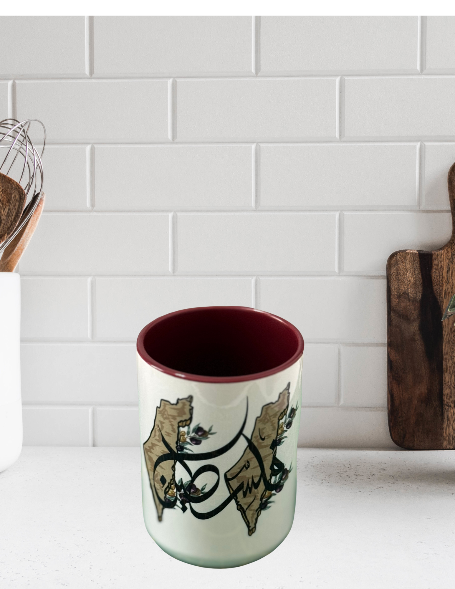 PALESTINE MAP MUG 15OZ.